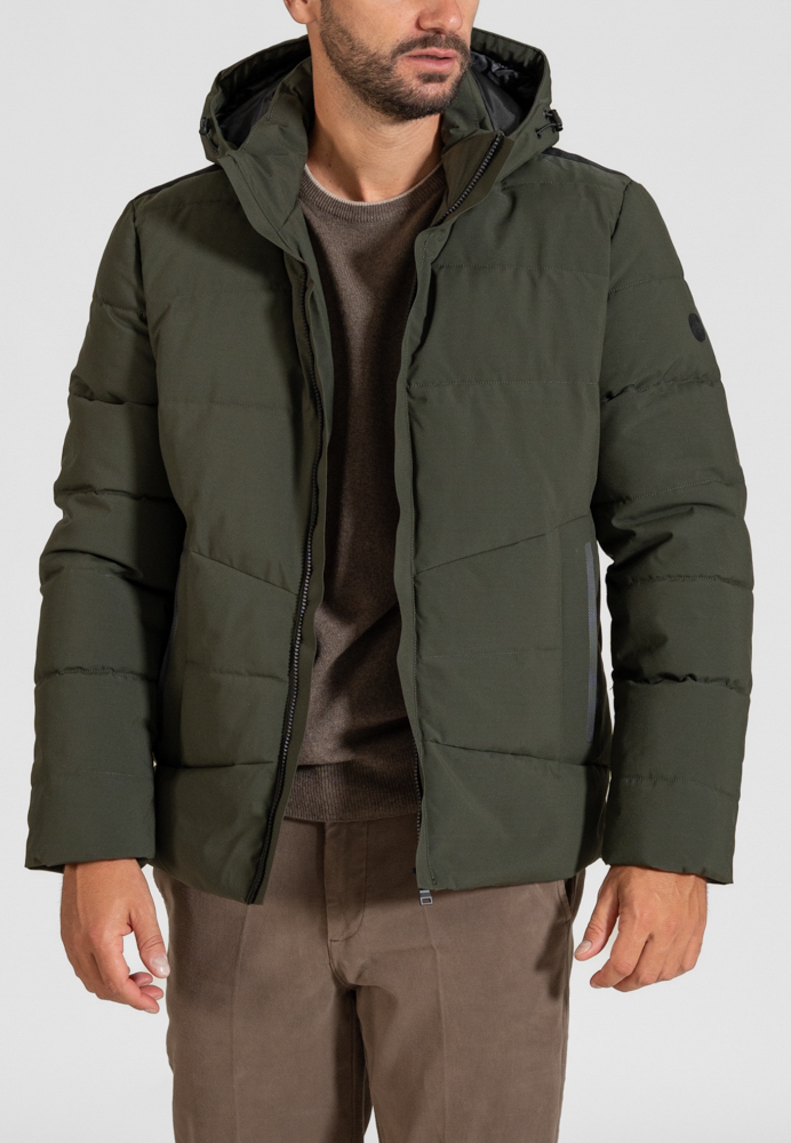 50210365-500741A Quilted waterproof technical jacket regular line - Image 1