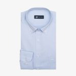 100's Two-ply cotton twill shirt
