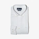 Regular-fit 100's Two-ply cotton piquet shirt
