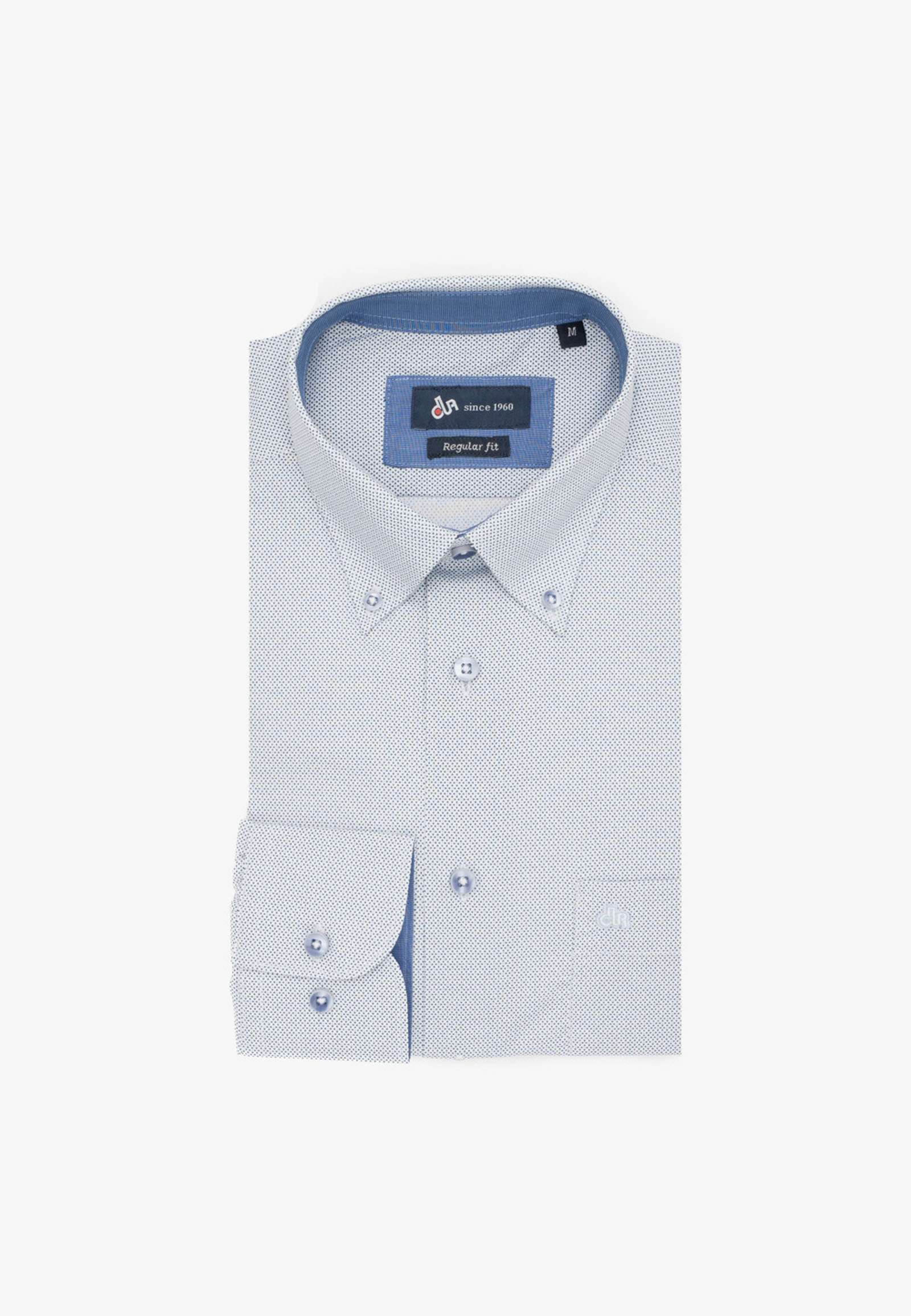 11210063-101073 A Regular-fit jaquard shirt - Image 1