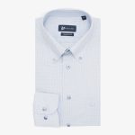 Regular-fit jaquard shirt