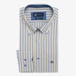 Regular line striped shirt