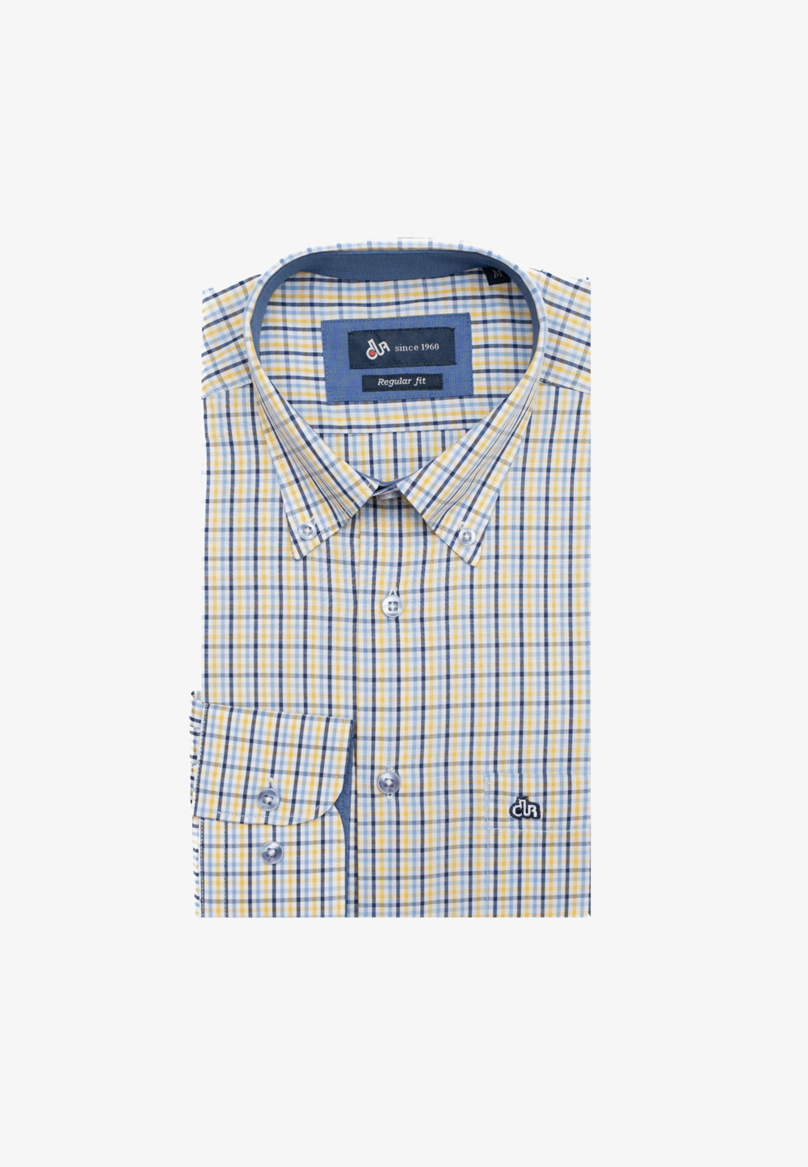 11210070-101089A Regular line checked shirt - Image 1