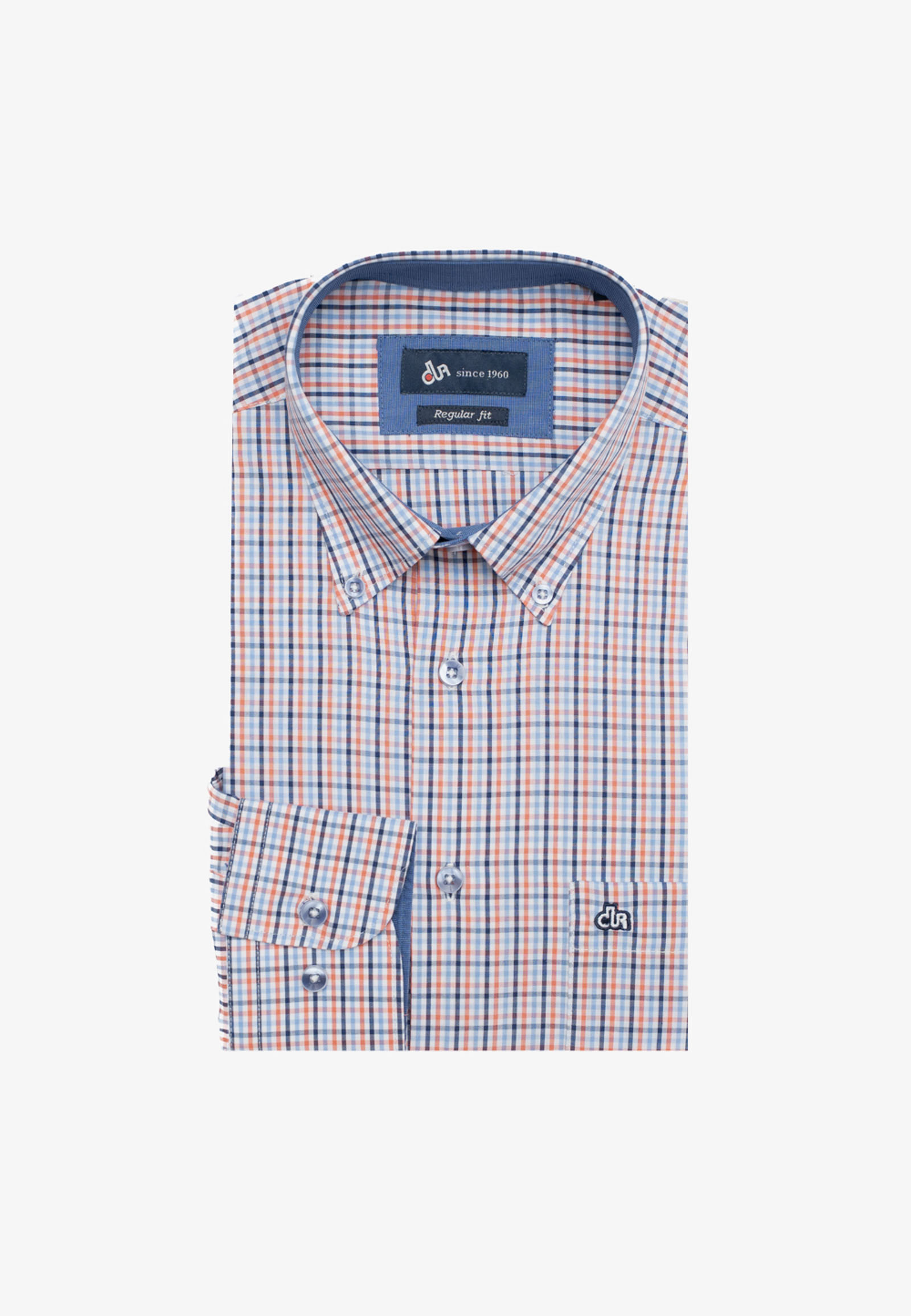 11210070-101090A Regular line checked shirt - Image 1