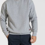 Jersey cotton sweatshirt relaxed fit