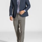 Tweed wool blend blazer
