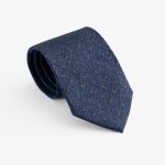 Silk polka-dot tie