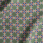 Πράσινο μαντηλάκι μεταξωτό