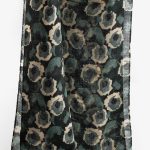 Pine green scarf 100% Wool