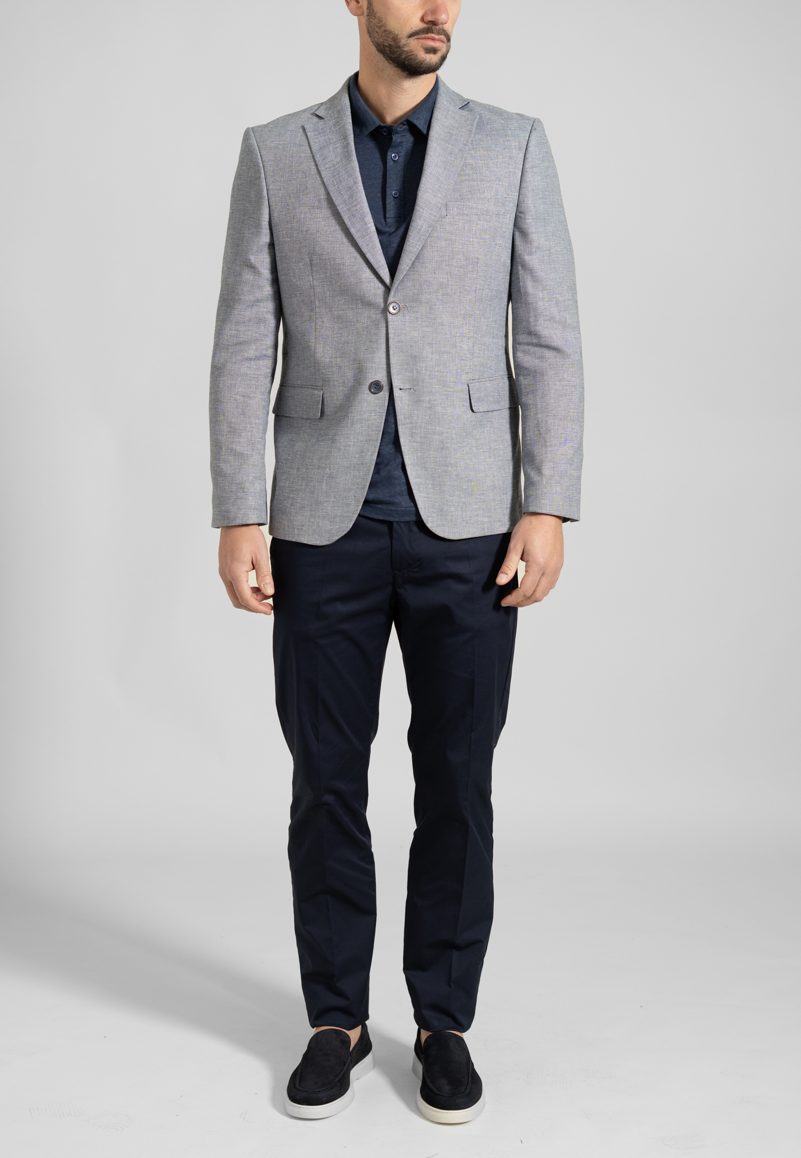 43200021-430310-A Mistolino raf-blue blazer - Image 1